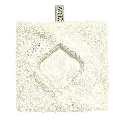 GLOV Makeup Remover Microfiber Cloth Hypoallergenic Reusable Washable Ivory - Maison des fragrances