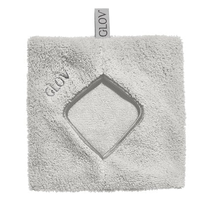 GLOV Makeup Remover Microfiber Cloth Hypoallergenic Reusable Washable - Silver Stone - Maison des fragrances