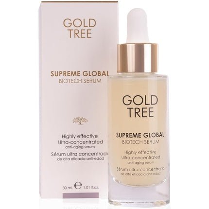 GOLD TREE Hyaluronic Acid Serum Anti - Aging Face Serum 30ml Niacinamide Firming Face Serum Skin Repair Supreme Global Complete Serum - Maison des fragrances