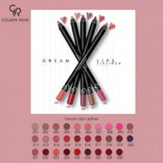 Golden Pink Dream Lips Lipliner Lip Pencil 526 Burgundy Matte No Transfer - Maison des fragrances