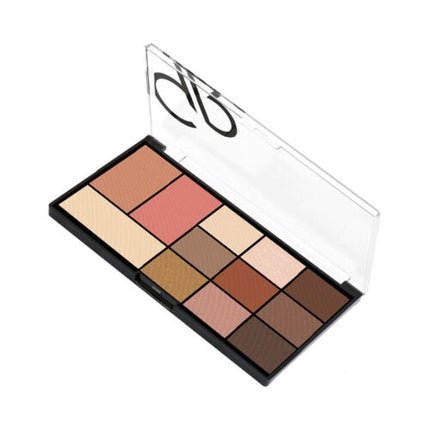 Golden Rose City Style Face & Eye Palette 01 Warm Nude 23.9g - Maison des fragrances
