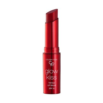 Golden Rose Cosmetics Glow Kiss Tinted Lip Balm with SPF15 Vegan Formula Cherry Juice - Maison des fragrances