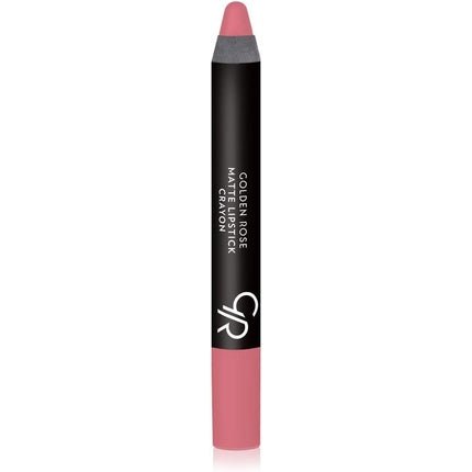 Golden Rose Matte Lipstick Crayon 12 Sea Pink Light - Maison des fragrances