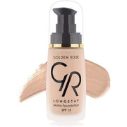 Golden Rose Matte Long Wear Oil Free Foundation with SPF 15 Cream 02 - Maison des fragrances