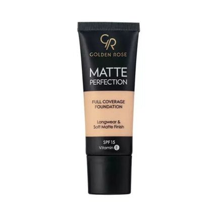 Golden Rose Matte Perfection Full Coverage Foundation SPF15 C3 35ml - Maison des fragrances