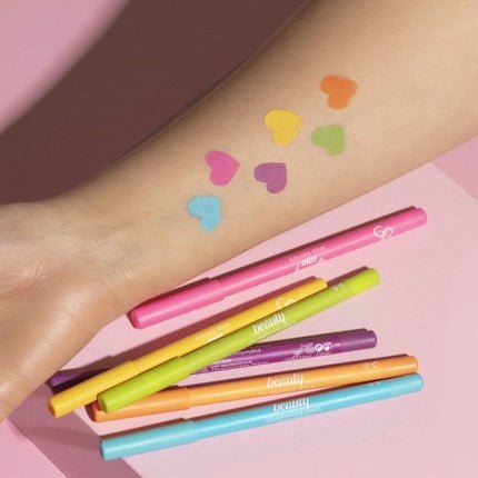Golden Rose Miss Beauty Colorpop Eyeliner Pencil No:03 Vivid Purple Soft Eye Pencil - Maison des fragrances