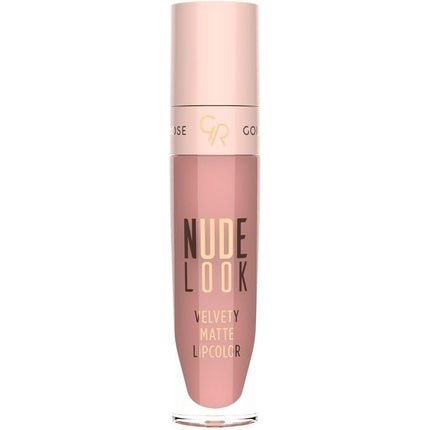 Golden Rose Nude Look Velvety Matte Lipstick 03 Rosy Nude - Maison des fragrances