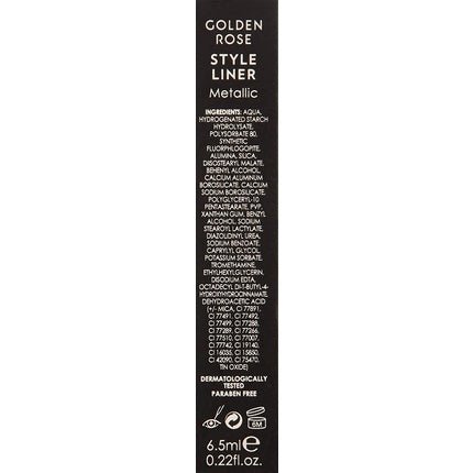 Golden Rose Style Liner Metallic 02 - Maison des fragrances
