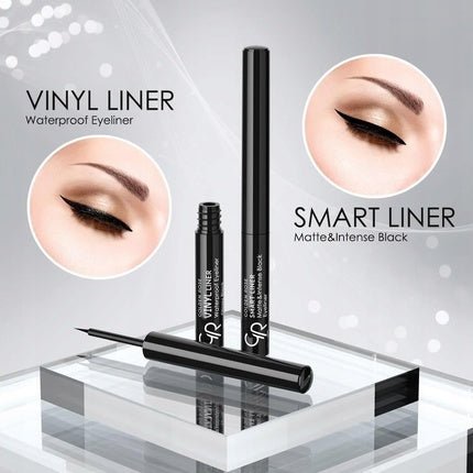 Golden Rose Vinyl Liner Waterproof Vinyl Liquid Eyeliner - Maison des fragrances