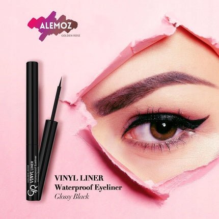 Golden Rose Vinyl Liner Waterproof Vinyl Liquid Eyeliner - Maison des fragrances