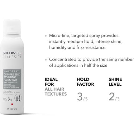 Goldwell StyleSign Compressed Hairspray 150ml - Maison des fragrances