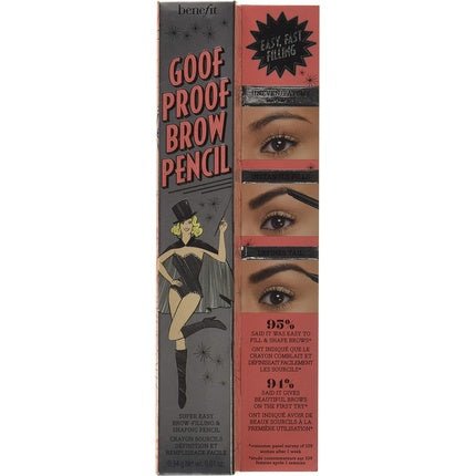 Goof Proof Brow Pencil by Benefit 2.5 Natural Blonde - Maison des fragrances