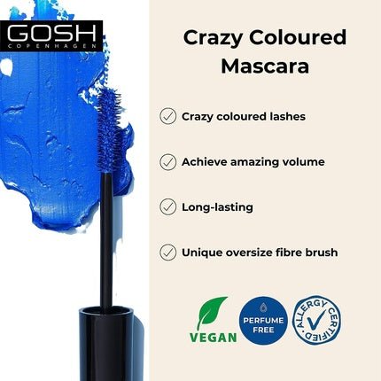 Gosh Boombastick Crazy Volume Mascara - Blue, 13ml - Maison des fragrances