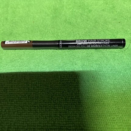 GOSH Brow Hair Stroke 24h Semi Tattoo Ink Liner 001 Brown - New and Sealed - Maison des fragrances