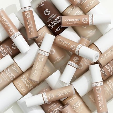 Gosh Concealer High Coverage Strong Concealer With Applicator 004 Natural 6ml - Maison des fragrances