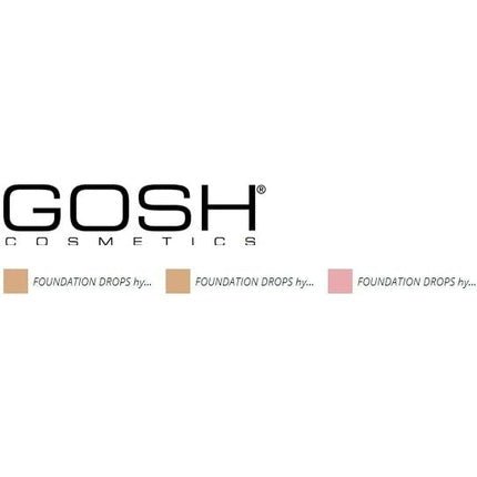 Gosh Copenhagen Foundation Drops 02 Ivory Chestnut - Maison des fragrances