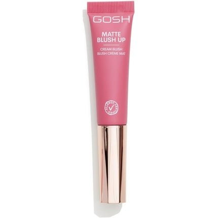 GOSH Cream BLUSH - UP Matte Blush Stick for Defined Facial Features and Smooth Blending Liquid Blush with Built - in Sponge On - the - Go Perfume Free Allergy - Certified Vegan 003 Cherry Berry - Maison des fragrances
