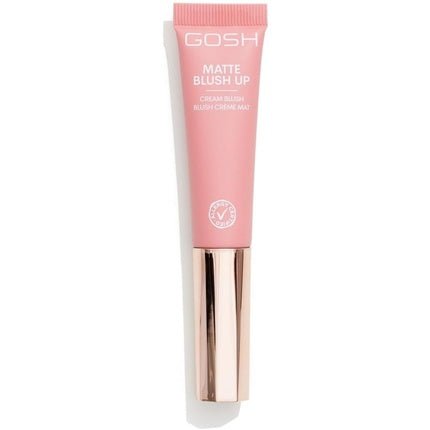GOSH Cream BLUSH - UP Matte Blush Stick for Defined Facial Features and Smooth Blending Liquid Blush with Built - in Sponge On - the - Go Perfume Free Allergy - Certified Vegan 002 Dusty Rose - Maison des fragrances