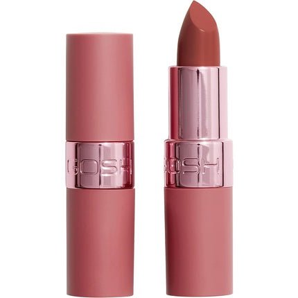 GOSH Luxury Rose Lipstick with Light Sheen Intense Nude Shades 003 Adore - Maison des fragrances