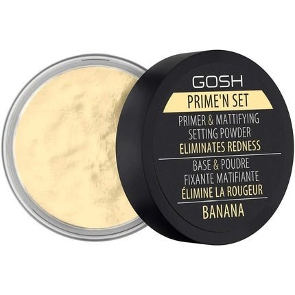 Gosh Prime 'N Set Primer & Mattifying Setting Powder Banana - Maison des fragrances