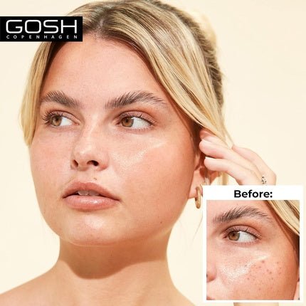 GOSH Primer for Red and Impure Skin Vegan Moisturizing Makeup Primer for Even and Flawless Skin Tone Adjusting Allergy Certified and Fragrance Free - Maison des fragrances