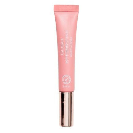 GOSH Tinted Lip Balm with SPF 15 Vegan Lip Care Stick in Nude 001 Moisturizing Lip Balm - Maison des fragrances