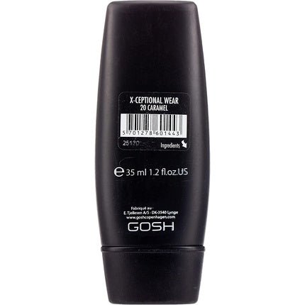 Gosh X Ceptional Foundation 20 Caramel 35ml - Maison des fragrances