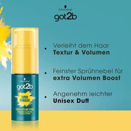 got2b Super Powder Styling Spray 8g - Maison des fragrances