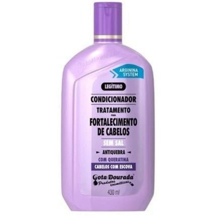 Gota Dourada Hair Straightener With Keratin, 430 Ml - Maison des fragrances