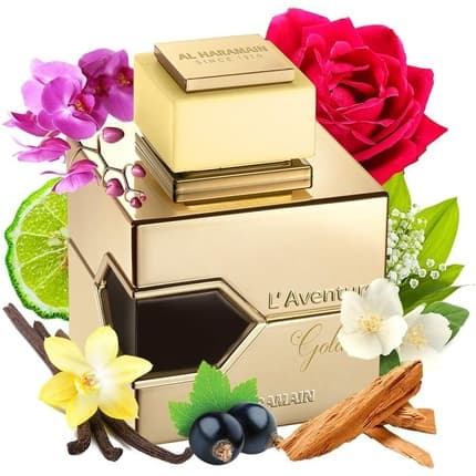 Al Haramain The Gold Women's Adventure - Eau de Parfum Spray 3.40 Fl Oz