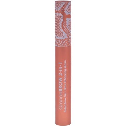 Grande Cosmetics GrandeBROW 2 - In - 1 Tinted Brow Gel plus Brow Enhancing Serum Dark For Women 0.12 oz - Maison des fragrances