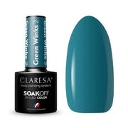 Green Winks UV Nail Polish 5ml Claresa - Pack of 2 - Maison des fragrances