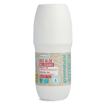 Greenatural Aloe Deodorant Roll-On with Hyaluronic Acid and Pomegranate 75ml Unisexe - Maison des fragrances