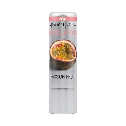 Greenland Lip Care with Color Passion Fruit - Nourishing Colored Lip Care with Shea Butter - Beautiful Naturally Pink Lips without Animal Testing - Maison des fragrances