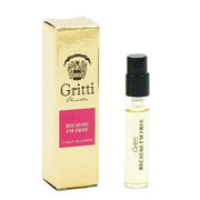 Gritti Because I Am Free Eau De Parfum Spray 2ml - Maison des fragrances