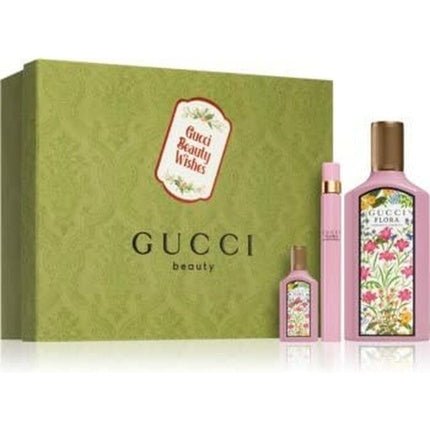 Gucci Flora Gorgeous Gardenia 100ml Gift Set for Women - Maison des fragrances