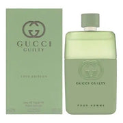 Gucci Guilty Love Pour Homme - Eau De Toilette 3oz 90mL Rosemary Orange Lavender - Maison des fragrances