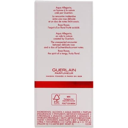 Guerlain Eau de Cologne Femme 125ml - Maison des fragrances