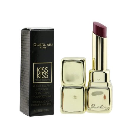 Guerlain KissKiss Shine Bloom Lipstick 829 Tender Lilac - Maison des fragrances