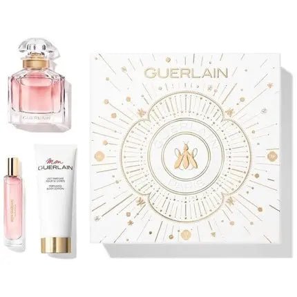 Guerlain Mon Guerlain Eau Parfum 50ml + Body Milk 75ml + Eau Parfum 10ml - Maison des fragrances