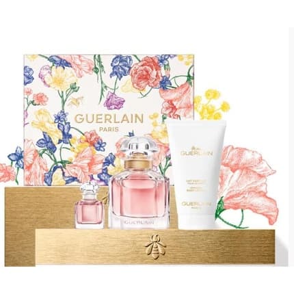 Guerlain Mon Guerlain Gift Set EDP 50ml 5ml Body Lotion 75ml - Maison des fragrances