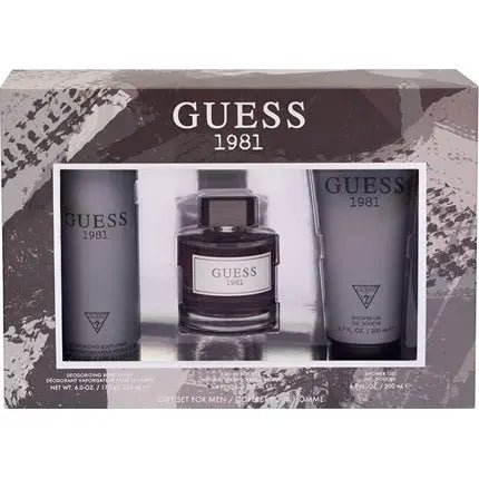 Guess 1981 - , Shower Gel , Deodorant Eau de Toilette (EDT) Homme 100ml - Maison des fragrances