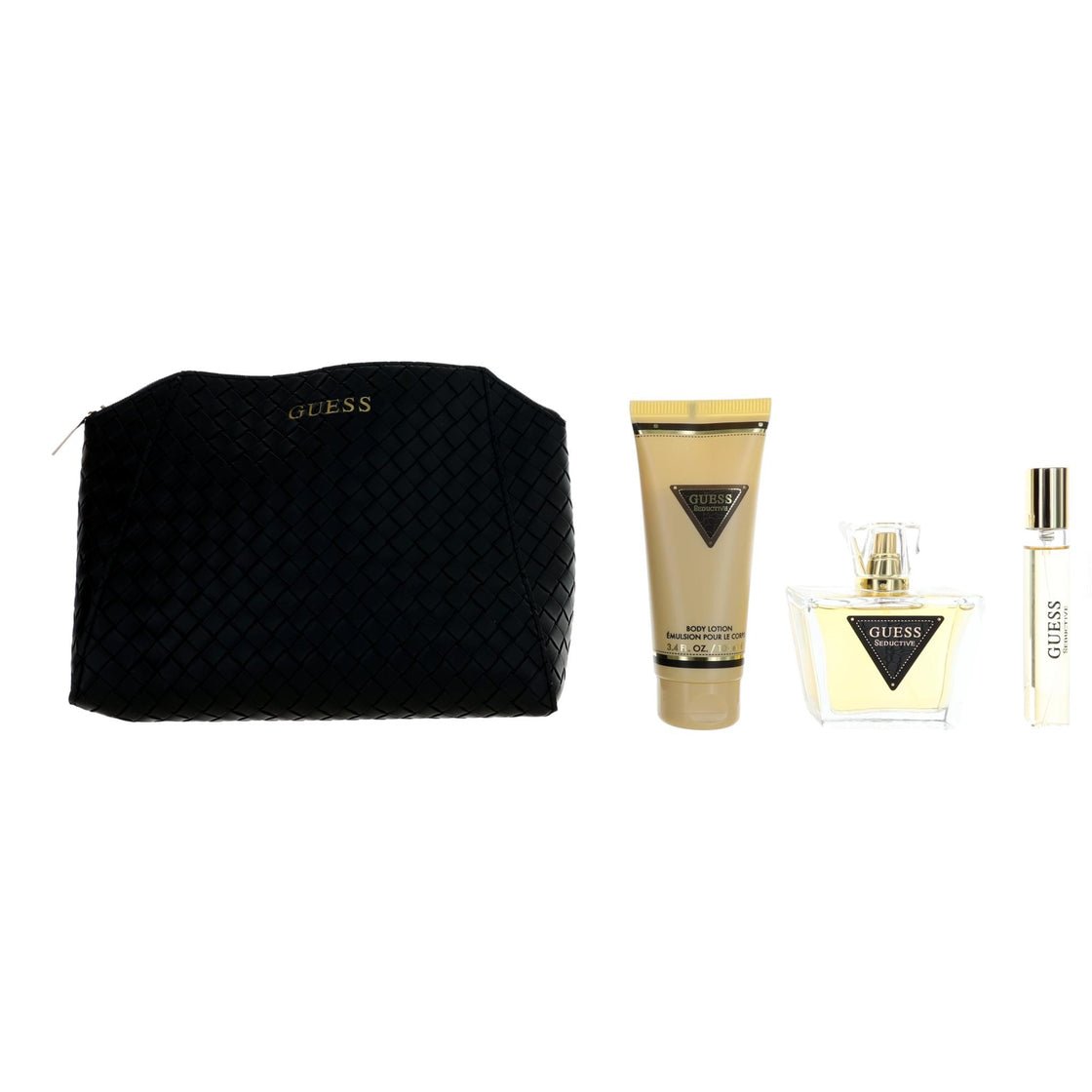 Guess Guess Seductive Gift Set For Women Eau De Toilette 75ml, Travel Size 15ml, Lotion - Maison des fragrances