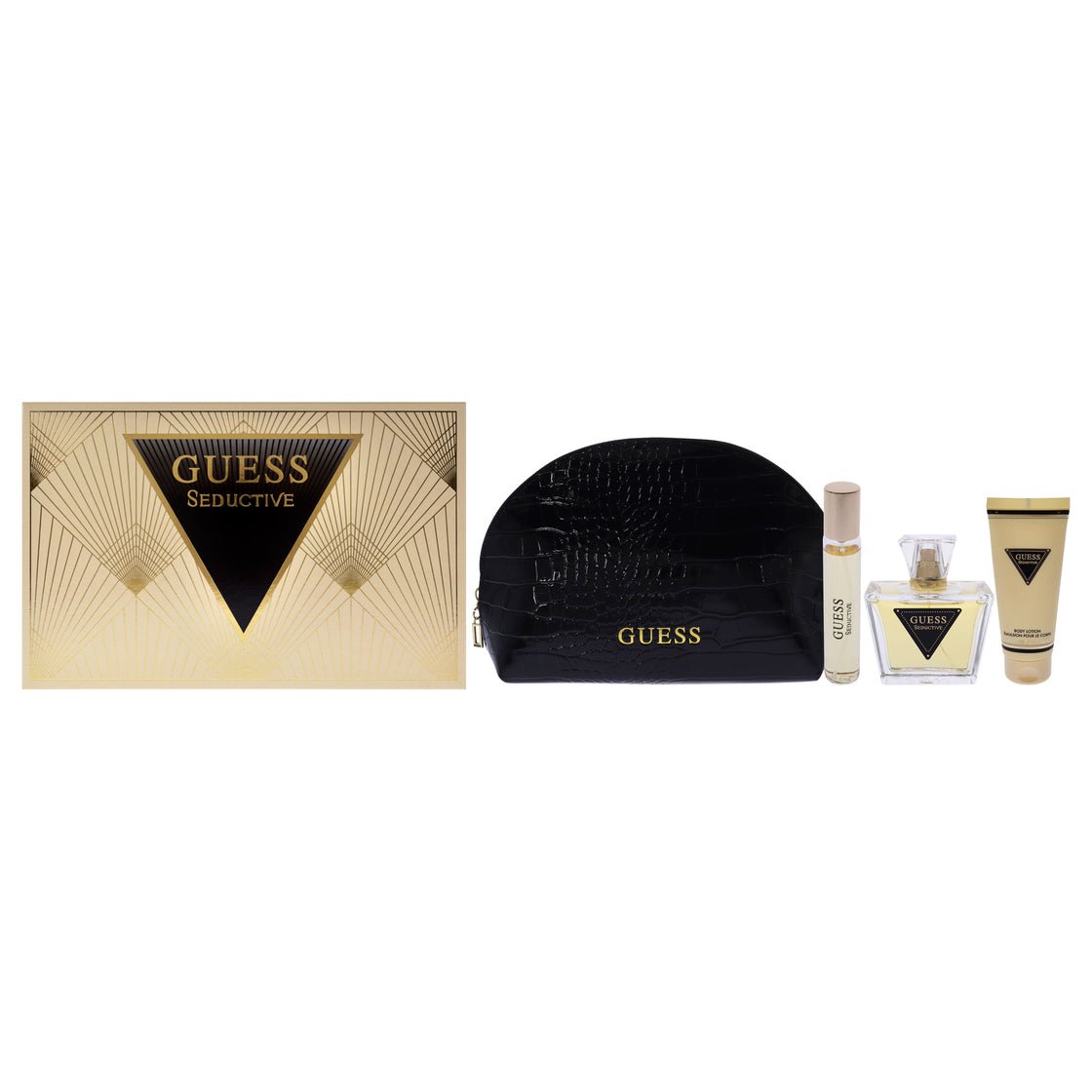 Guess Guess Seductive Gift Set For Women Eau De Toilette 75ml, Travel Size 15ml, Lotion - Maison des fragrances