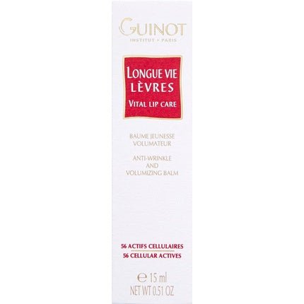 Guinot Longue Vie Levres 15ml - Maison des fragrances
