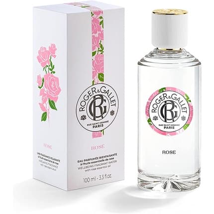 Roger & Gallet Rose A Fragrant Wellbeing Water For Unisex Eau de Toilette (EDT) Mixte 100ml