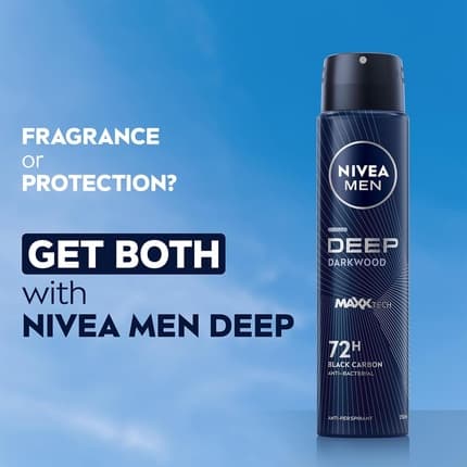 Nivea Deep Anti-Perspirant Deodorant 250ml pour homme