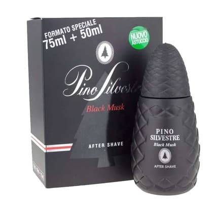 Pino Silvestre Black Musk After Shave Lotion Après-Rasage Homme 125 ml