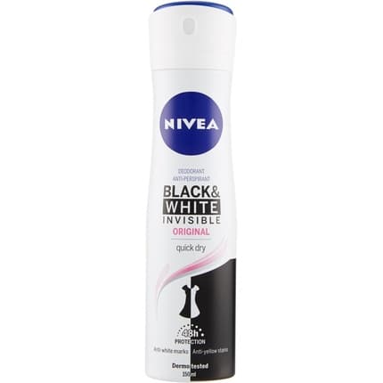 Nivea Invisible for Black & White Original Women's Deodorant Spray 150ml