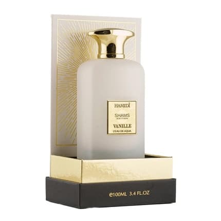 Hamidi Shams Edition Vanilla Water Perfume and Eau de Parfum (EDP) Femme - Maison des fragrances